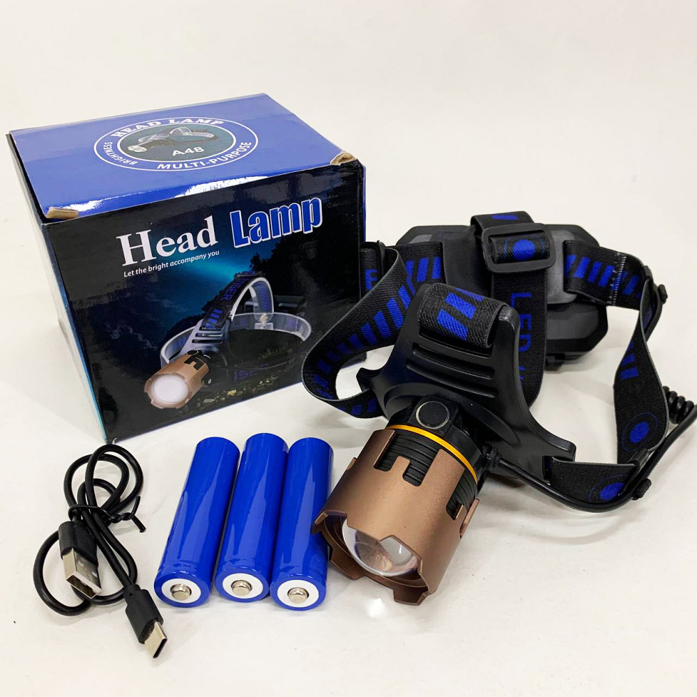 Ліхтар налобний A50-TG, Power Bank 3x18650 SM-80 Львів - фото 4