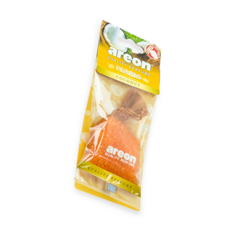Ароматизатор на дзеркало сухий мішечок areon pearls "coconut" Мукачево - фото 1