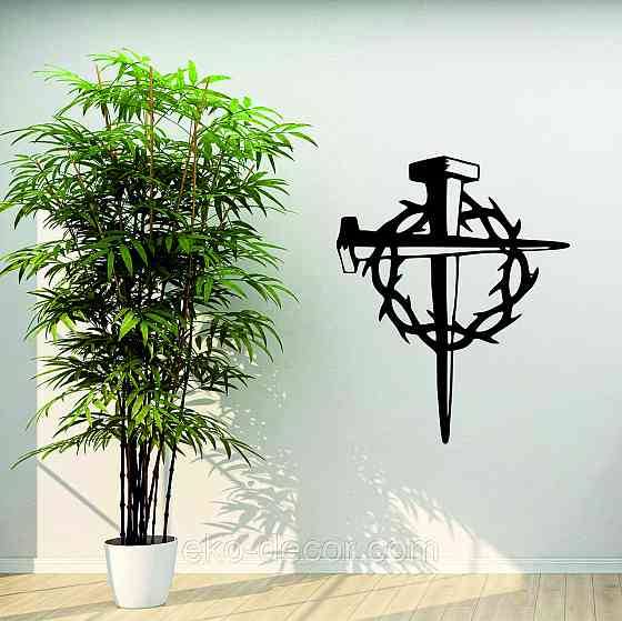 Декоративне настінне Панно «Хрест», Декор на стіну Київ