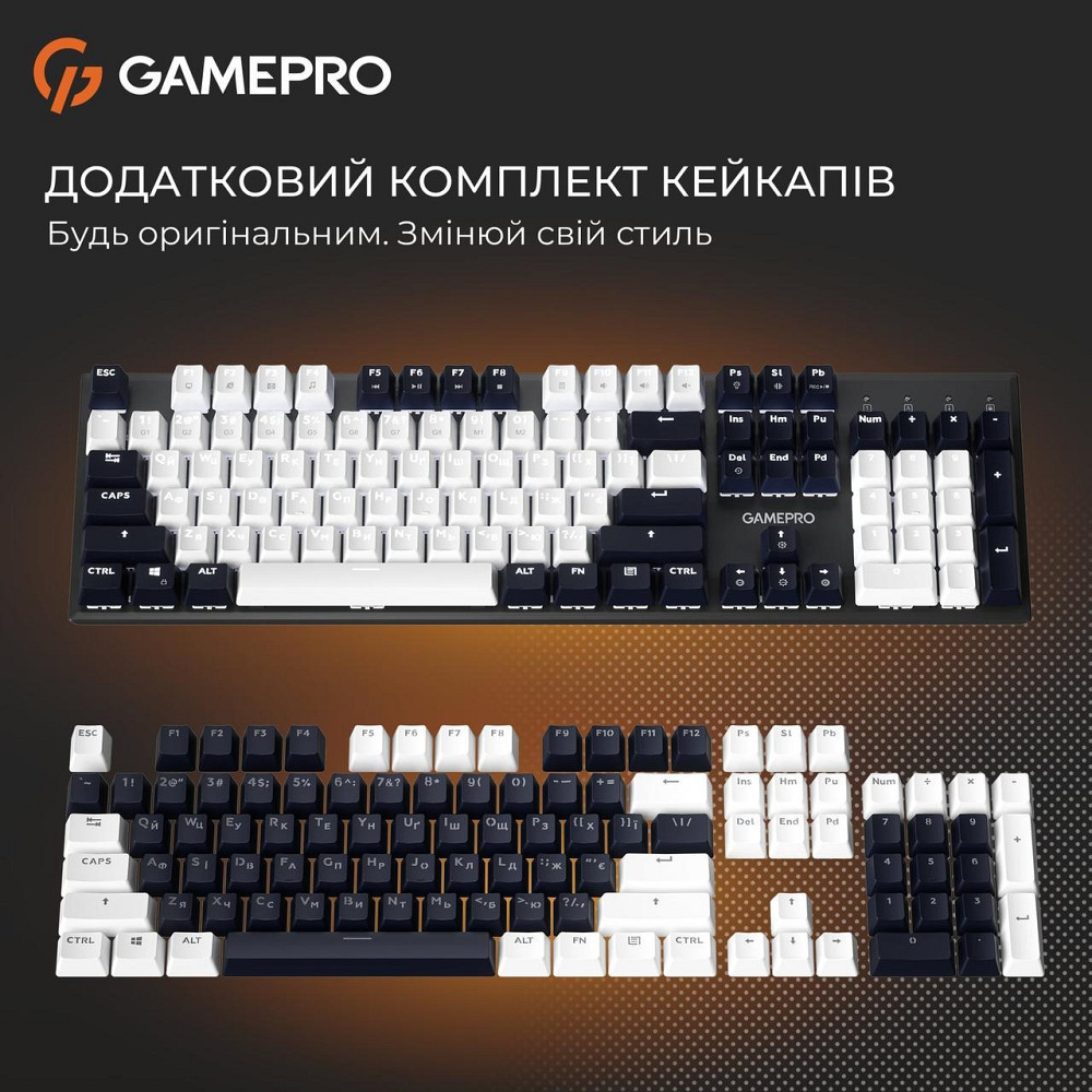 Клавіатура GamePro Genesis Metallic MK144B Outemu Red Swithes USB Black ( 19495 ) Харьков - изображение 7