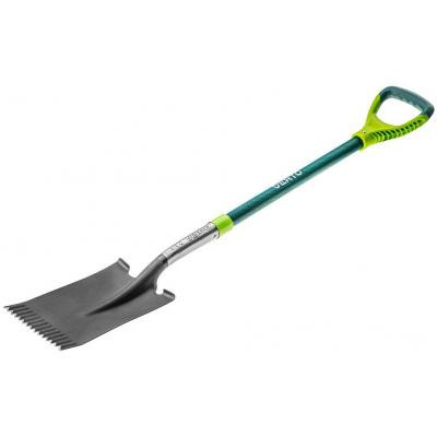 Лопата Verto прямая, металлическая ручка (15G004) Вінниця - фото 1