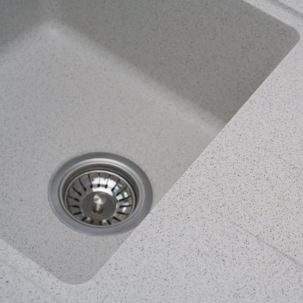 VALESO Гранітна мийка для кухні VALESO LIANA 6243 матова Топаз Коломия - фото 12