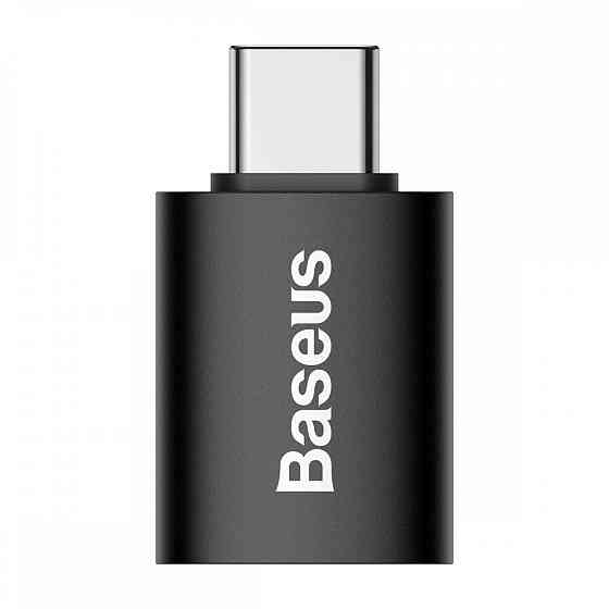 Адаптер перехідник Baseus Ingenuity Series Mini OTG Adaptor Type-C - USB-A 3.1, колір чорний ZJJQ000001 Одеса