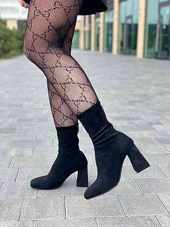 Без бренда Черевики жіночі SEE SEVEN 1159 чорні (весна-осінь, замша/велюр натуральна) (5402) 36 Коломия