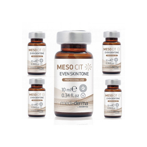 Сыворотка, выравнивающая тон кожи Meso Cit Even Skin Tone Medi+derma, 5х10 мл Днепр - изображение 1
