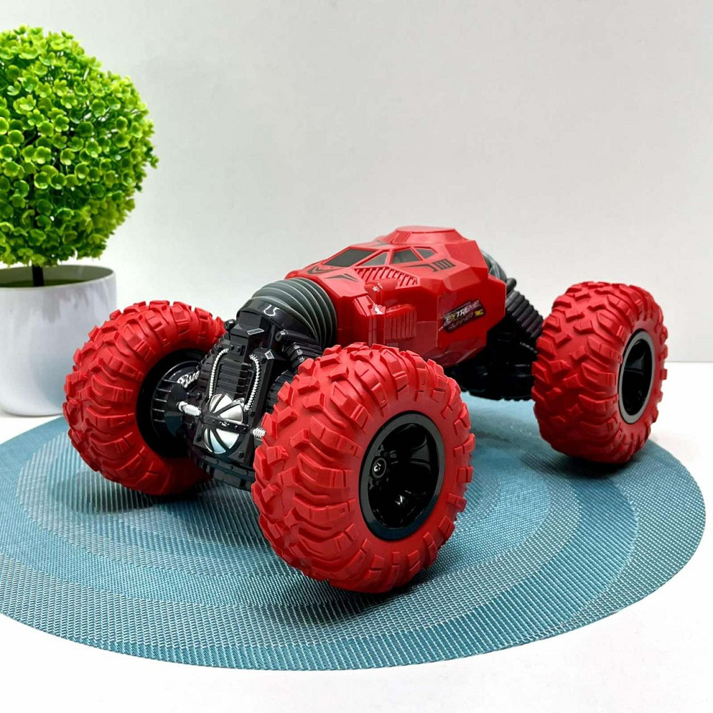 Машина трюкова всюдихід на радіокеруванні трансформер з гнучким корпусом Червона (8023) Чернігів - фото 5