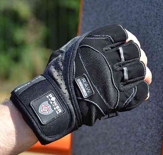 Перчатки для фитнеса Power System PS-2850 Raw Power Black/Grey M Луцк