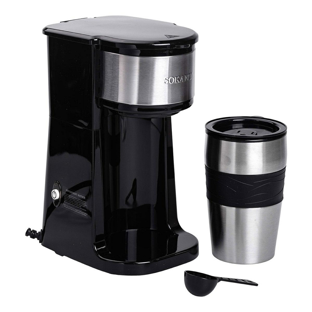 Кофеварка электрическая 420 (мл) для дома и офиса Sokany SK-04028 Киев - изображение 2