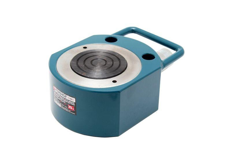 Цилиндр гидравлический низкопрофильный 100т (ход штока - 12мм, длина общая - 85мм, давление 740 bar) Forsage Одесса - изображение 1