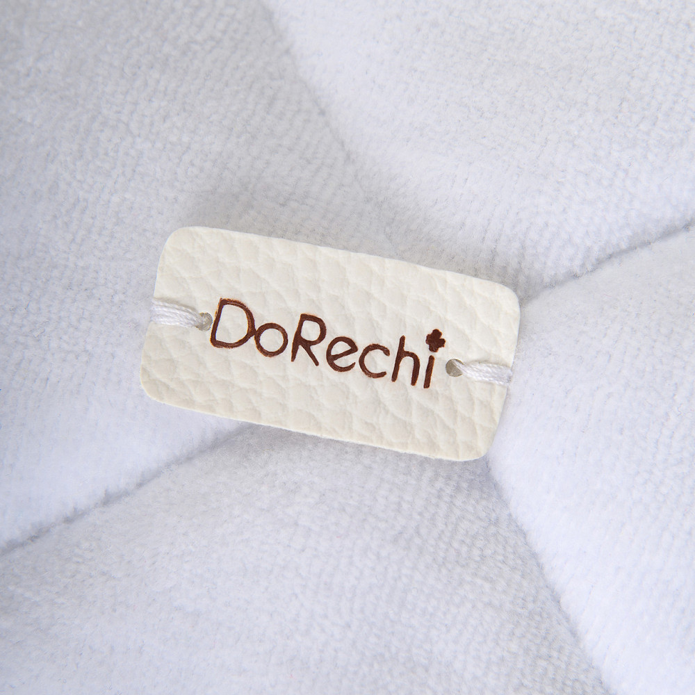 Комбінезон демісезонний велюровий DoRechi для виписки з пологового Зефір зріст 68 - 74 см (6-9 місяців) Білий Кривий Ріг - фото 5