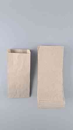 Бумажные пакеты саше крафт бурий, 100х40х230, 40г/м2 (100 шт) Харьков