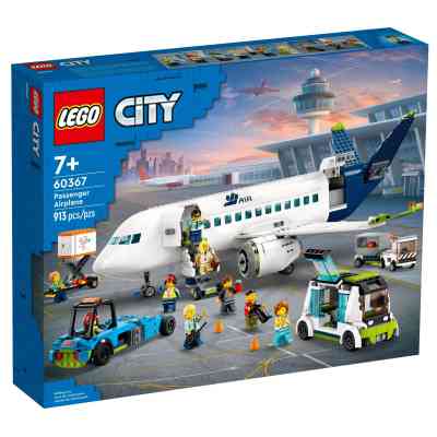 Конструктор LEGO City Пасажирський літак 913 деталей (60367) Вінниця