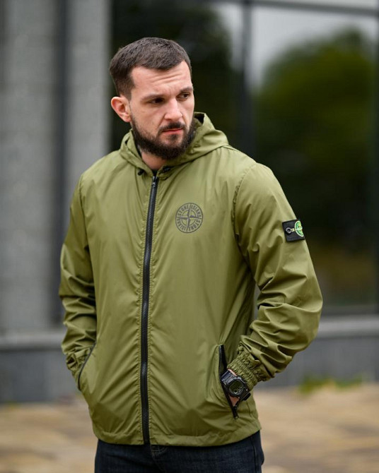 Вітровка кишеня Stone island oliva 4 ПП8000 Одеса - фото 1