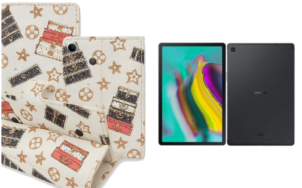 Книжка-трансформер для планшета Samsung Galaxy Tab S10 FE, Tab S10 FE+, Tab S10 Lite 5G, колір Black Lyi White Київ - фото 1