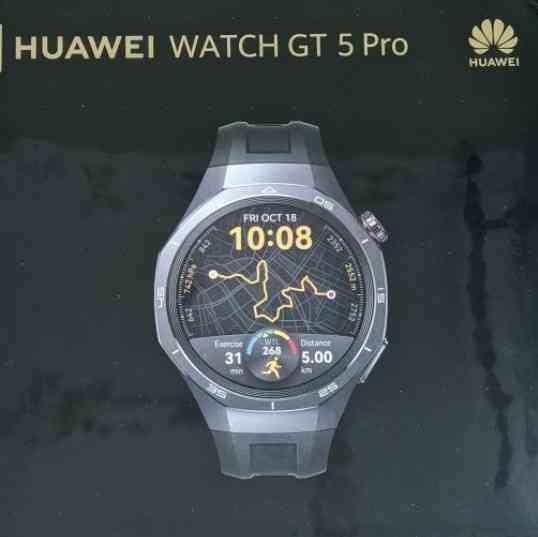 Смарт-годинник Huawei watch GT 5 Pro Black 46mm. Київ