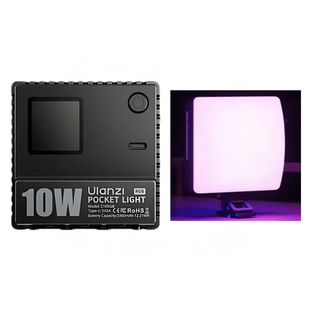 Накамерный свет Ulanzi C01RGB 10W Pocket light Одесса - изображение 3