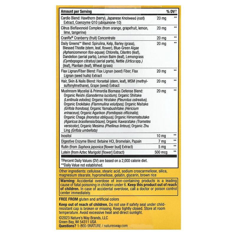 Мультивітаміни для жінок  Nature's Way Alive! Women's Multi-Vitamin 60 таблеток Київ - фото 4