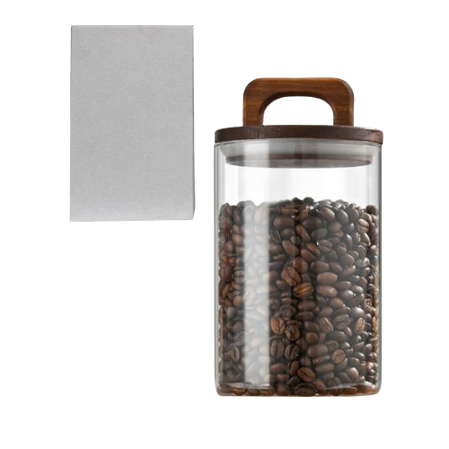 Ємність 750мл з дерев'яною кришкою S&T 212121-2 Житомир