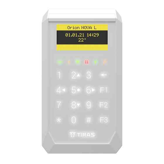 Клавіатура K-PAD OLED (white) Киев