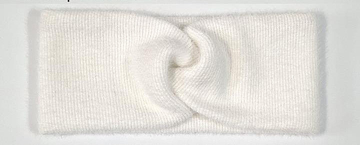 Пов'язка жіноча тепла ангорка біла Київ - фото 1