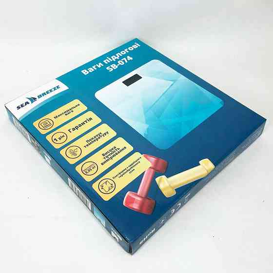 Ваги підлогові електроніка SeaBreeze SB-074 180 кг, Ваги для зважування, Ваги для UO-433 вимірювання ваги Київ