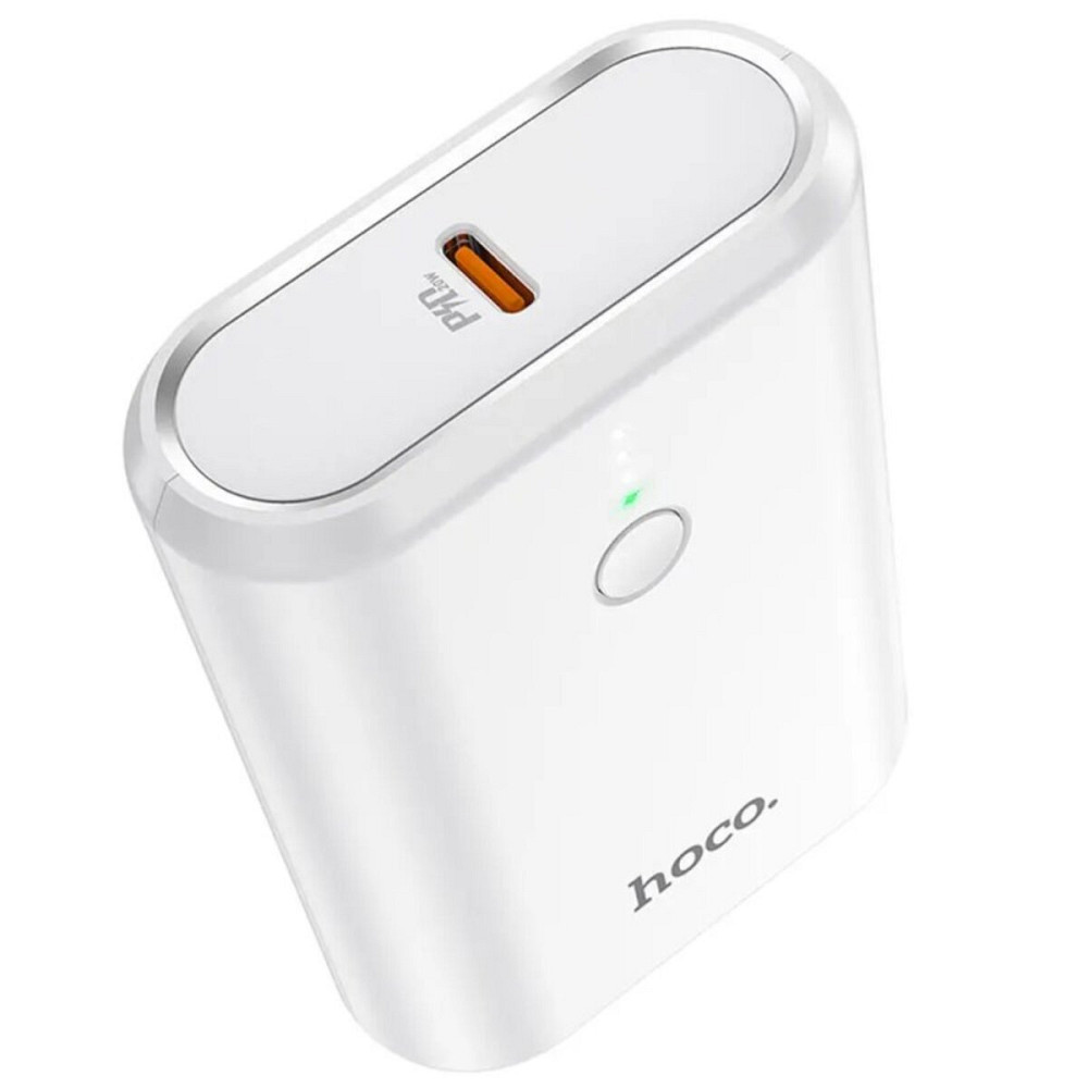 Зовнішній акумулятор HOCO Q3 Mayflower PD20W+QC3.0 power bank(10000mAh) White Киев - изображение 3