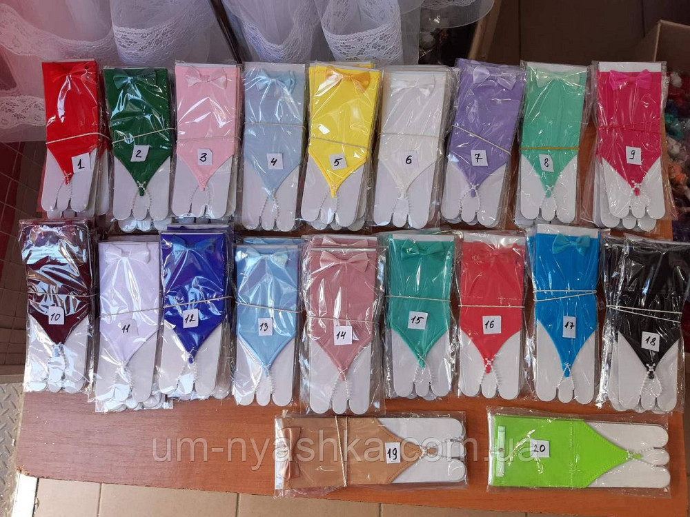 Перчатки красные детские к бальным нарядным платьям Кривой Рог - изображение 9