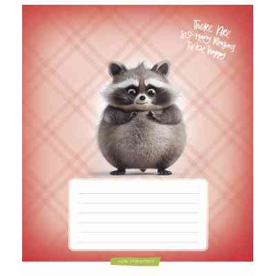 Зошит Школярик Cuties 12 аркушів лінія (012-3501L) Вінниця