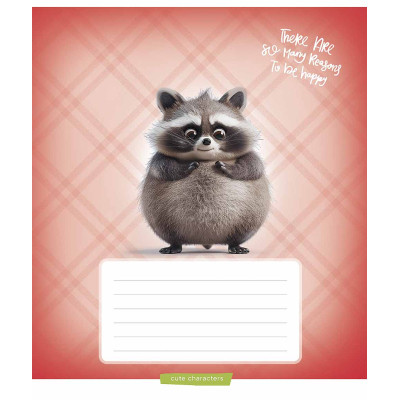 Тетрадь Школярик Cuties 12 листов линия (012-3501L) Винница - изображение 4