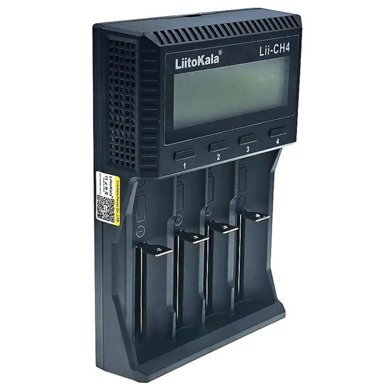 Зарядное устройство LiitoKala Lii-CH4 LCD Type-C (Li-ion IMR LiFe NiMH) (на 4 аккумулятора) Киев - изображение 8