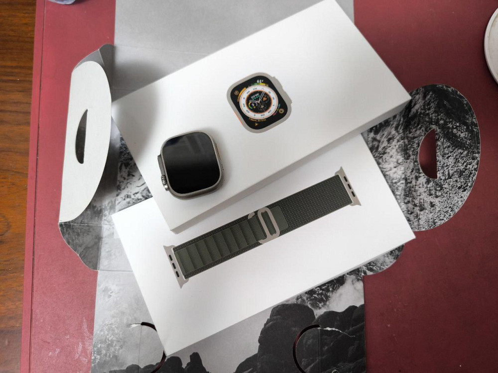 Apple Watch Ultra 49mm Titanium LTE, полный комплект. Как новые! Киев - изображение 8