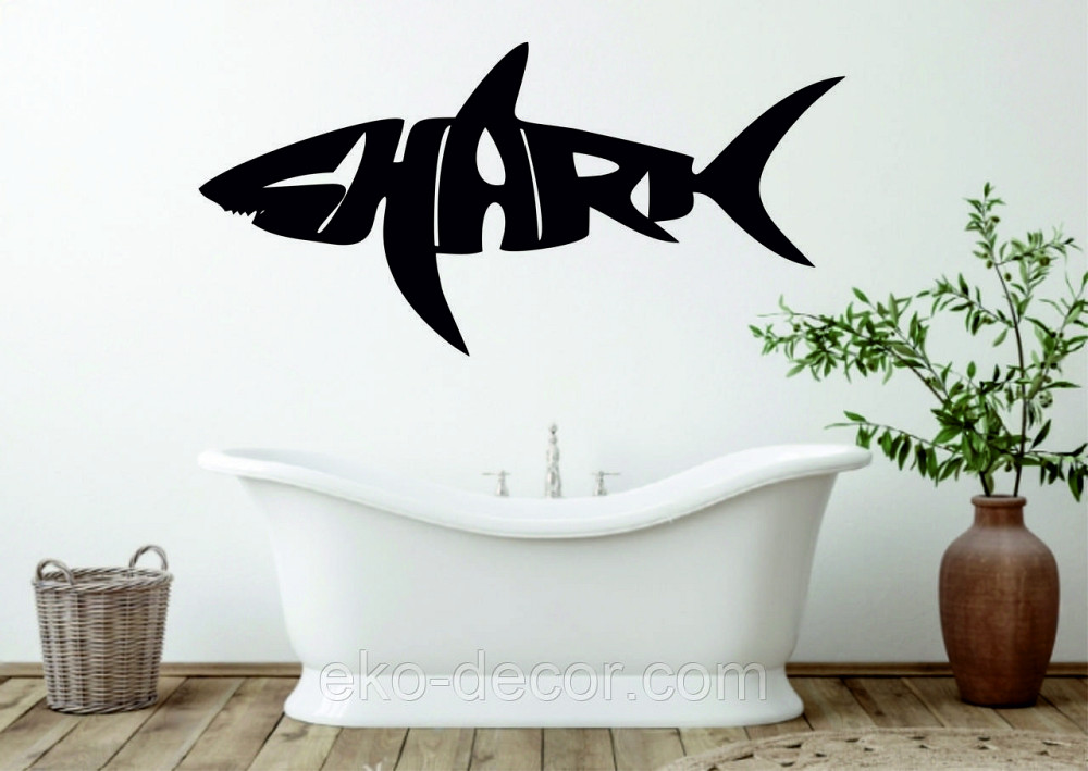 Декоративне настінне Панно «Shark»  Декор на стіну Київ - фото 3