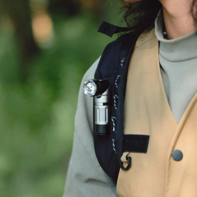 Фонарь Naturehike з кліпсою CNK2450ZM013, чорно-сірий (6976507668521) Винница - изображение 5