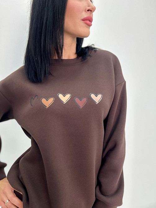 Жіночий базовий батник на флісі "Wanda" Турція оптом | Норма і батал Київ - фото 4