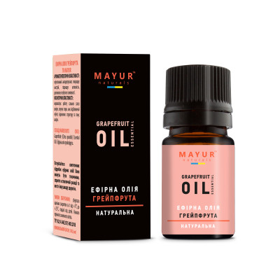 Эфирное масло Mayur Грейпфрута 5 мл (4820189561460) Винница - изображение 1