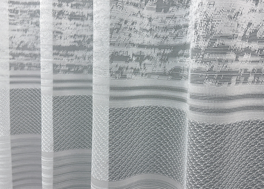 Тюль VR-Textil 1887т Lauren Жакард Білий 300х270 см (42-0840) Київ - фото 5