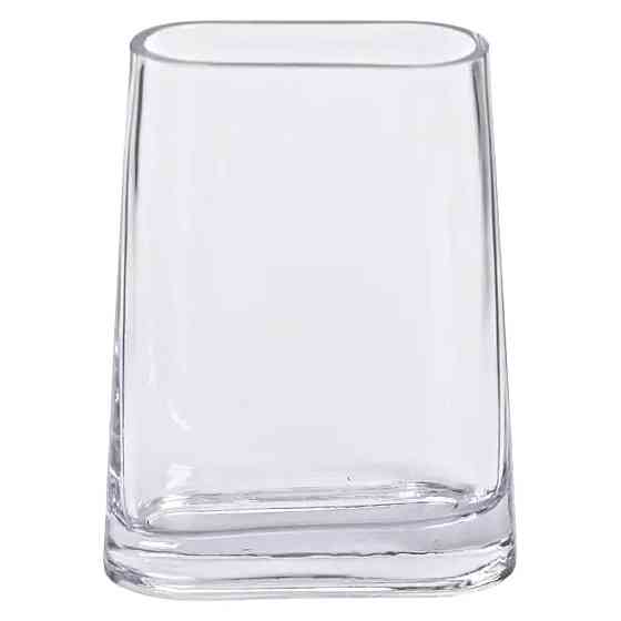 Flower Season Ваза для квітів скляна 15х7х21 см прозора декоративна ваза 1.1 л HP-10-7 Киев