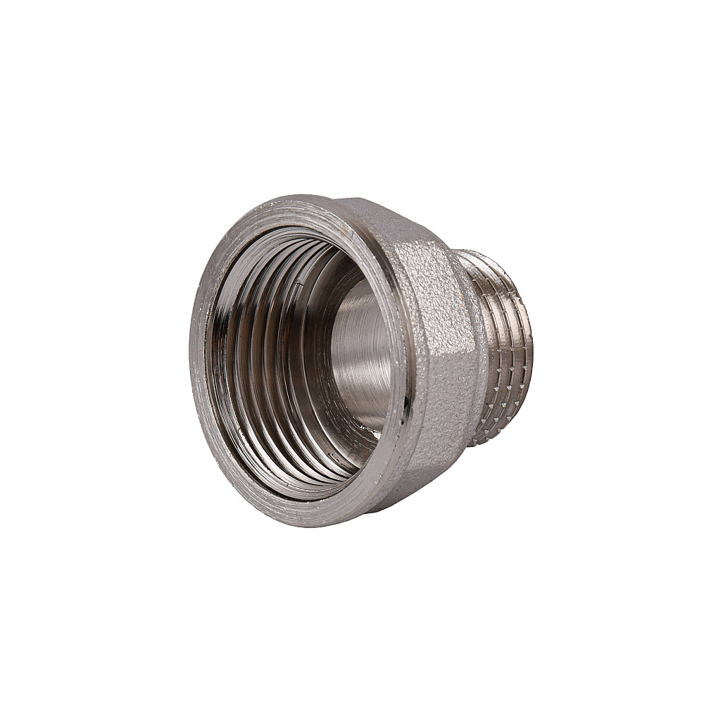 Перехідник редукційний 3/4″х1/2″ВЗ нікельований восьмигранний NK433O OPTIMUM Тернопіль - фото 2