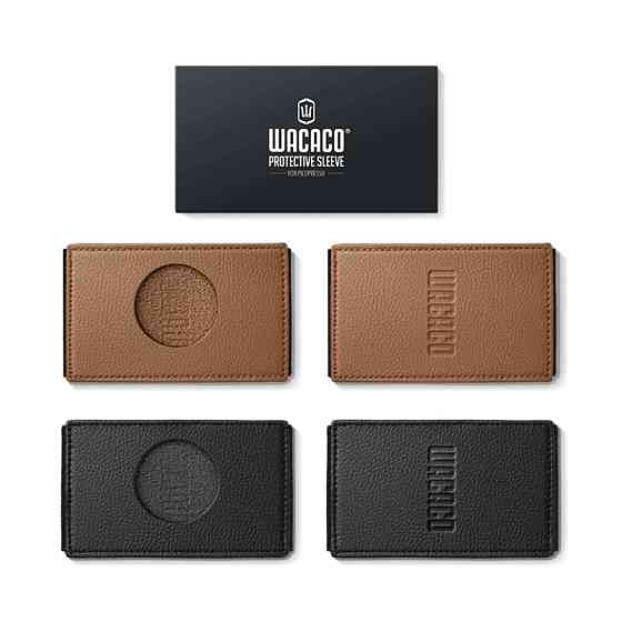 Чехол для портативной кофеварки Wacaco Picopresso, набор 2 шт, черная\коричневая Киев