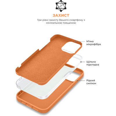 Чохол до мобільного телефона Armorstandart ICON2 Case Apple iPhone 13 Pro Marigold (ARM60490) Вінниця - фото 8