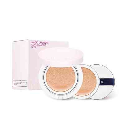 Тональный крем-кушон для стойкого макияжа M Magic Cushion Cover Lasting SPF50+/PA+++ №23 Missha 15 мл Киев