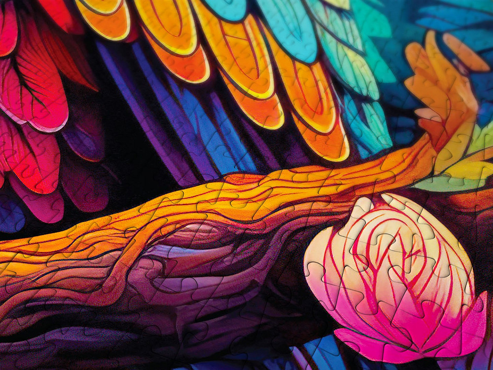 Пазл Сліпуча сова - Dazzling Owl (Enjoy-2224) Киев - изображение 2