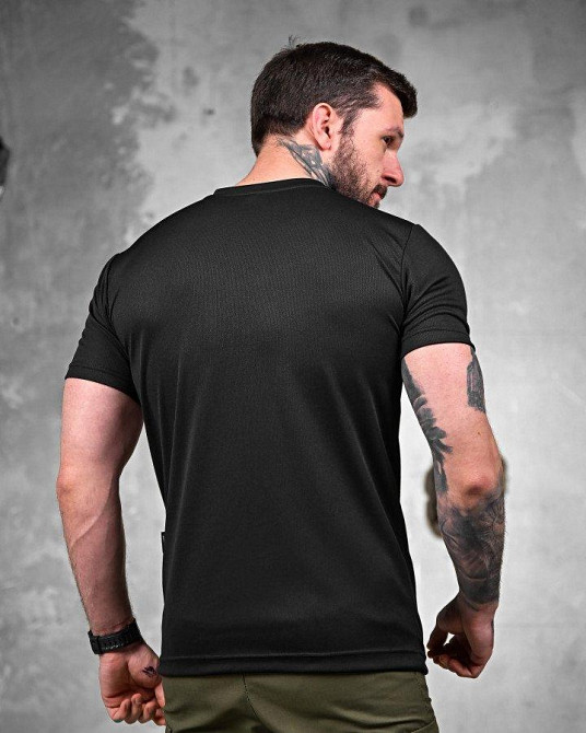 Тактична потовідвідна футболка OBLIVION ARES black ДЛ6581 Одеса - фото 3