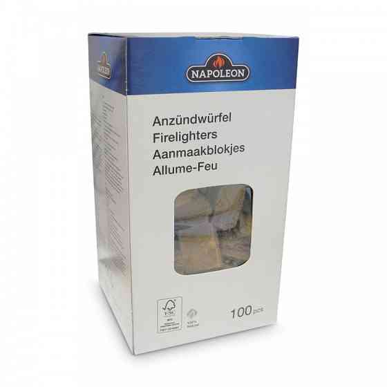 Бездимні екологічні кубики для розпалювання Napoleon, 100 шт - 67050 Код: 010099 Рівне