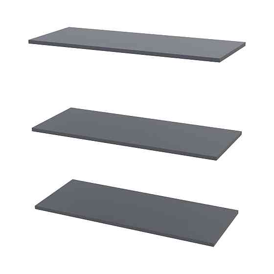 Шафа розпашна з полицями Doros Промо 90х48х204 см Графіт (DRS-011202) Львів