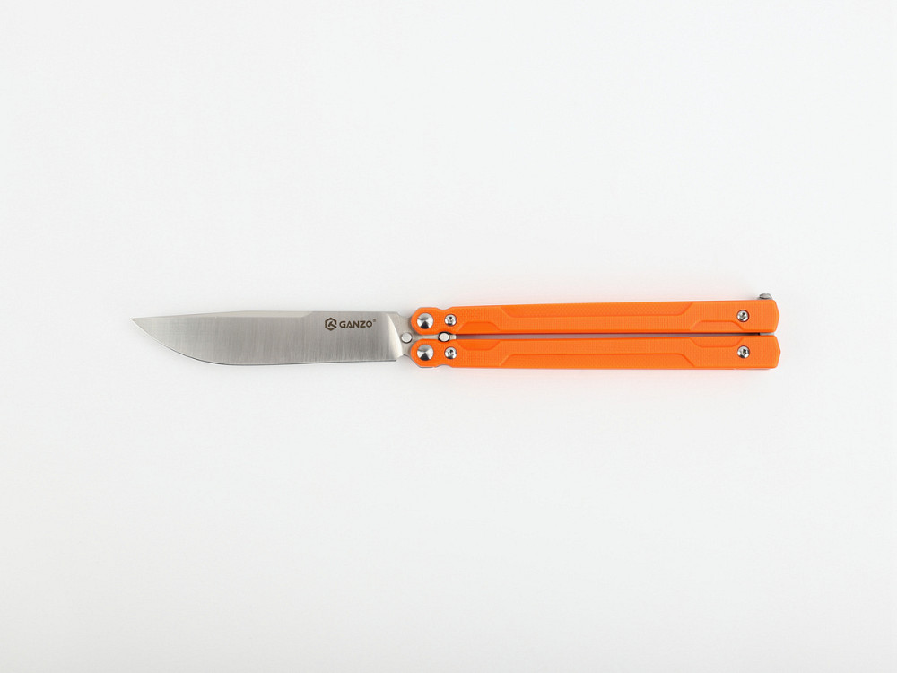 Нiж-метелик (балiсонг) Ganzo G766-OR Київ - фото 2