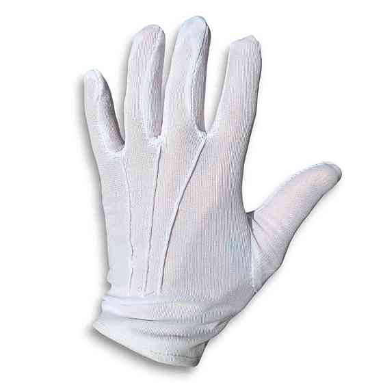 Рукавички офіціанта – білі текстильні рукавички для сервісу, банкетів та ресторанів. Харків
