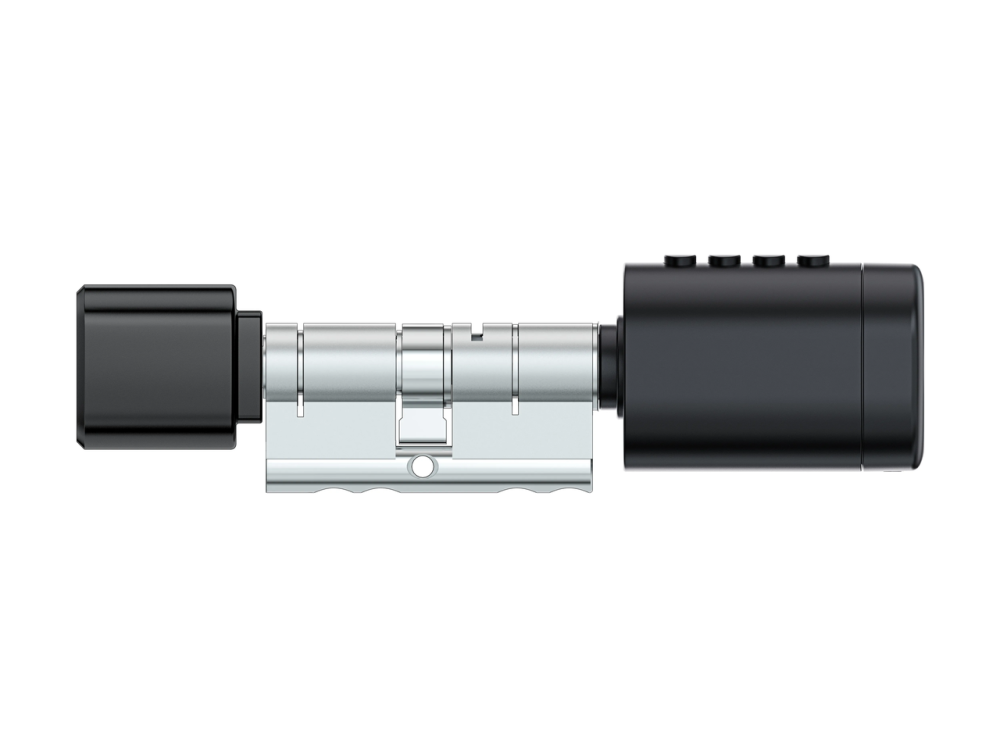 Умный дверной биометрический замок (цилиндр) SEVEN LOCK SL-7774BF black (35-90 мм) Киев - изображение 13