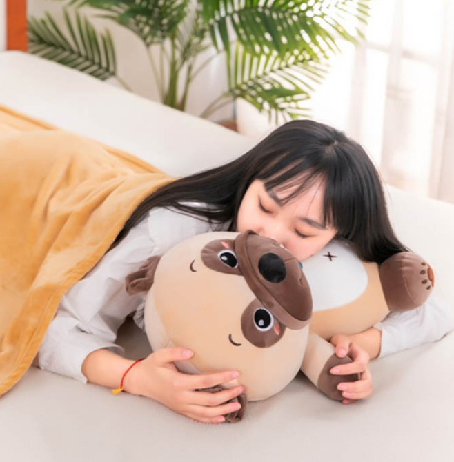 Дитяча м'яка іграшка "Собачка" L1130 іграшка з пледом, розмір 50 см Вінниця - фото 5