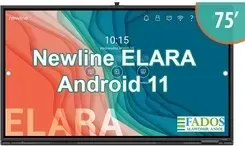 Інтерактивна дошка Newline Monitor Interaktywny 75 Cali 4K Elara Tt-7522Q Z Wbudowaną Kamerą I Mikrofonem (TT7522Q) Київ